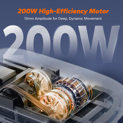 Vibration Plate Exercise Machine Bluetooth and Silicone Pedal Automatic Sensing for Lymphatic Drainage or Weight Loss Fit