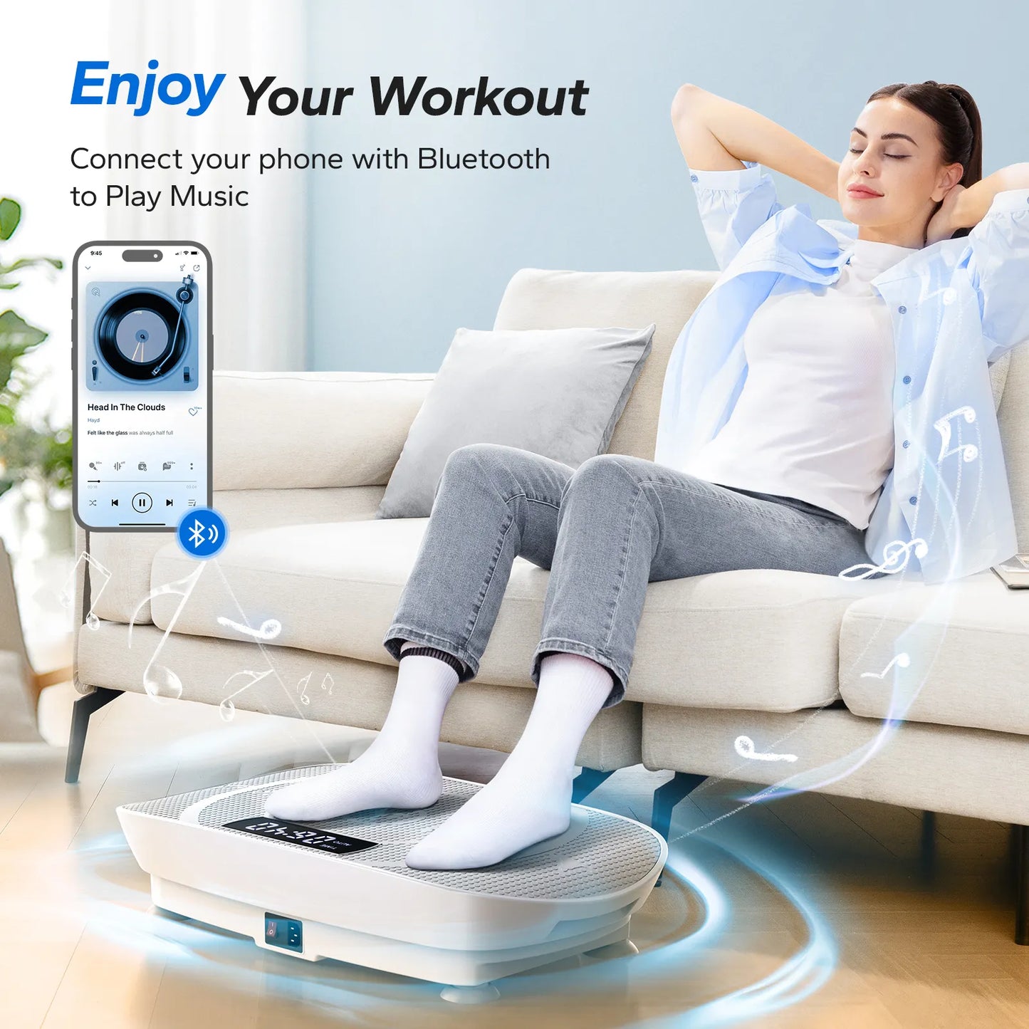CV30 Pro Curved Whole Body Vibration Plate
